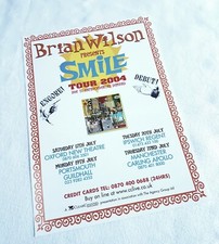BRIAN WILSON / UK TOUR / 2004/