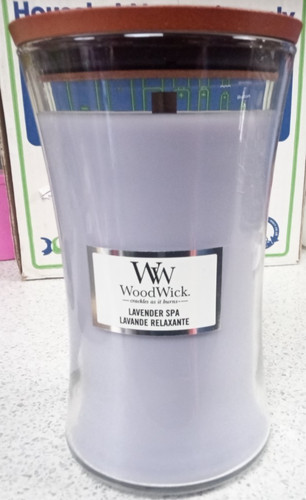 Woodwick lavender spa large - woodwick,