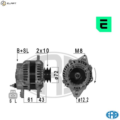 Alternator 210950a for - alternator,
