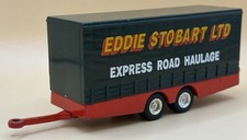 Corgi Superhaulers 1:64 2-Axle Curtainside Trailer - Eddie Stobart 