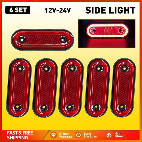 Side marker light oval - 6x,