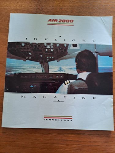 Air 2000 inflight magazine - air,