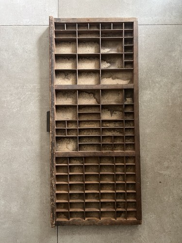 Antique wood letterpress - antique,