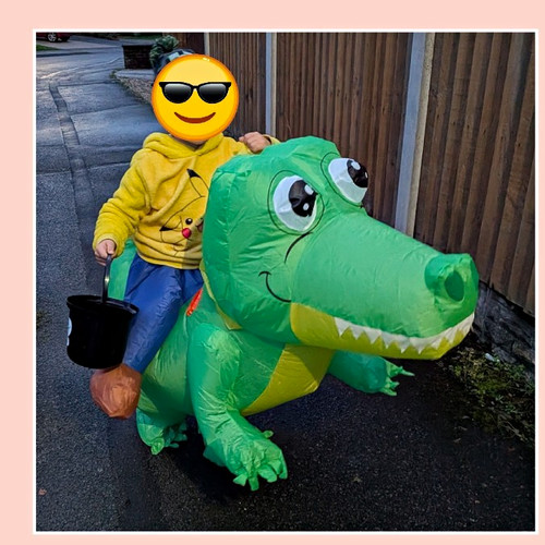Kids inflatable dinosaur - inflatable,