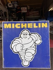 Vintage Original Metal Michelin Garage Sign 