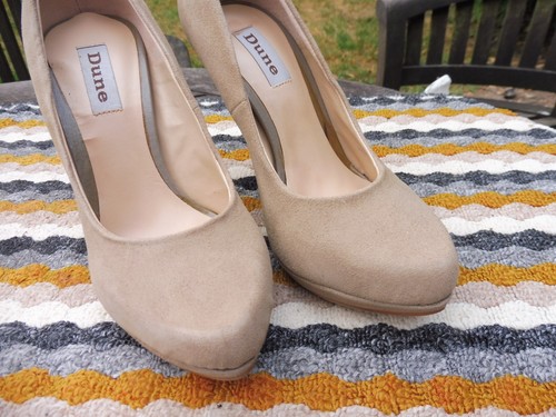 Dune taupe suede court - , shoes