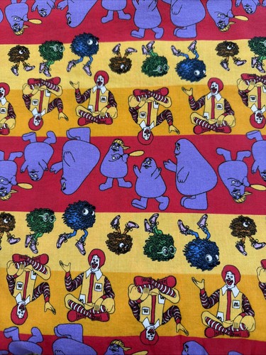 Bthy mcdonalds cotton fabric - cotton,