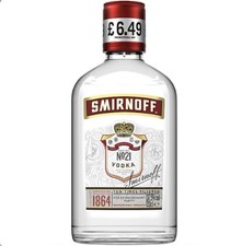 Smirnoff vodka 20cl abv - no.21,