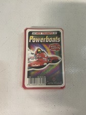 Ace Trumps Powerboats Card Game From 2005 Unsealed Never Played Complete Set