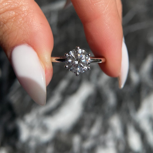 Diamond engagement ring 14k - ring,