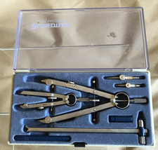 Vintage Staedtler Mars Masterbow 55104N Technical Drawing Draughtsman Set