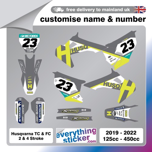 Husqvarna graphics kit - mx,