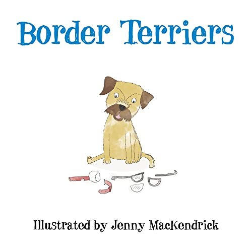 Border terriers by - (dogs),