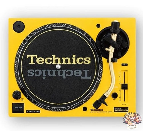 Yellow technics miniature - technics,