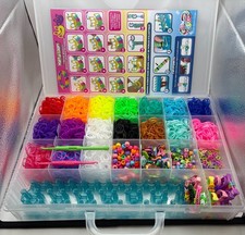 Lot of Rainbow LOOM w Case