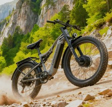Dual Motor 26" Fat Tyre E-Bike