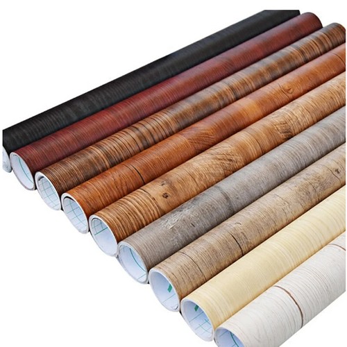 Wood effect vinyl wrap self - wood,