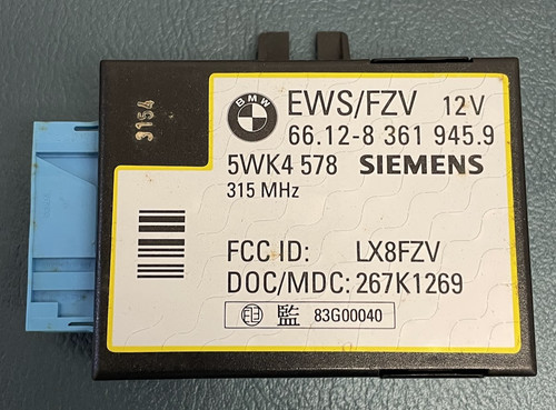 Bmw radio remote control unit - bmw,