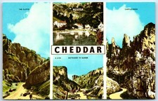 Postcard Cheddar Somerset England