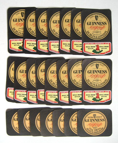 Vintage guinness paper labels - vintage,