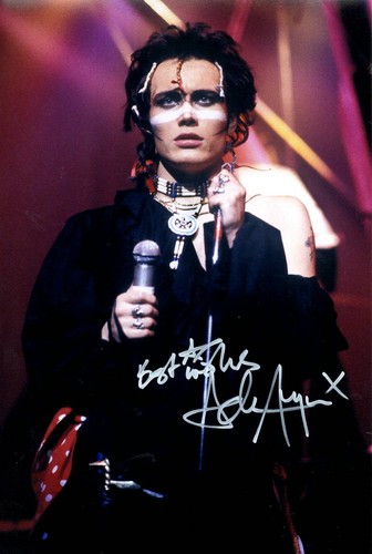 Adam ant signed - ant, 12