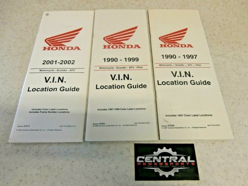 Honda genuine dealer - genuine, vin