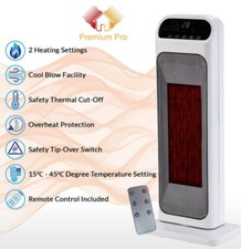 2000W Tower Fan Heater with