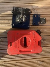 Motorcycle auxillary fuel tank