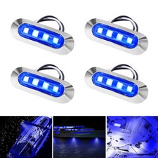 4x Marine Boat 4 LED Courtesy