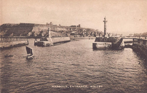 Postcard yorkshire whitby - postcard,
