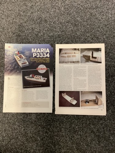 Maria p3334 boat model - maria,
