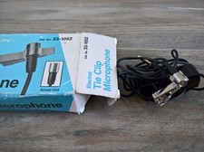 Electret Tie Clip Microphone