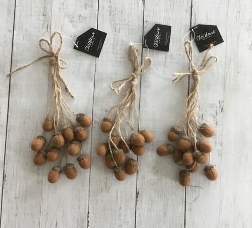 Set hanging acorn - 3,