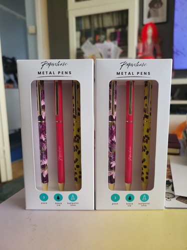 Pack 3 paperchase - 2, metal