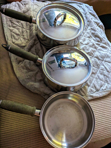 Piece saucepan set - 3, with