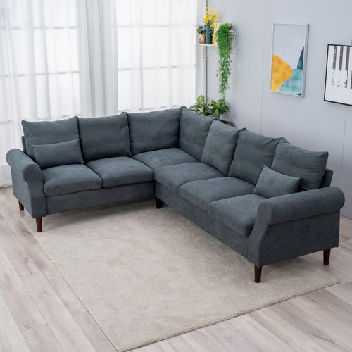 Seater gray shaped - seater, l
