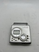 Sharp MD-MT80H Portable Minidisc Player Recorder Tested Unit Only Vintage