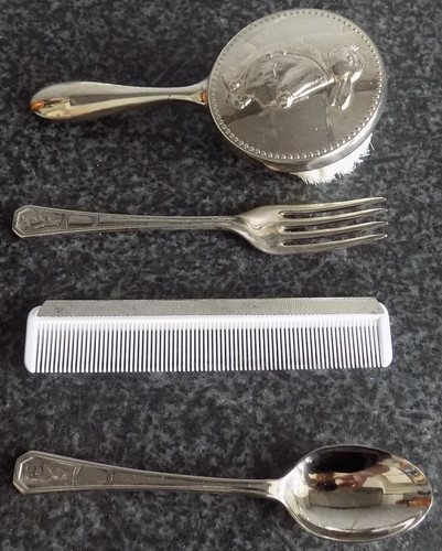Peter rabbit silver plated - rabbit,