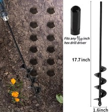 Garden Auger Spiral Drill Bit