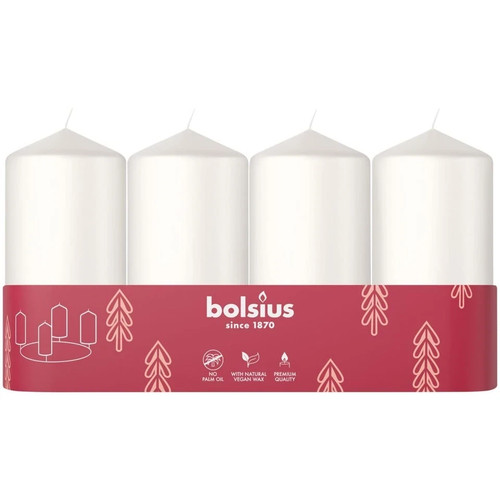 Bolsius smooth pillar candles - bolsius,