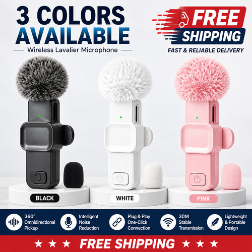 Wireless lavalier microphone - wireless,