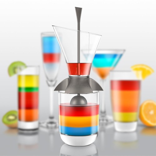 Cocktail accessories rainbow - accessories,