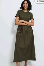 Khaki Utility Jersey Top