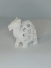 Small White Soapstone Carved