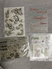 Job Lot 4 Sheets Of Card