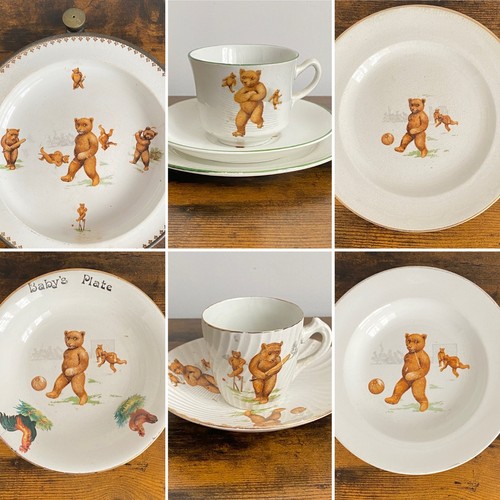 Antique edwardian nursery ware - edwardian,