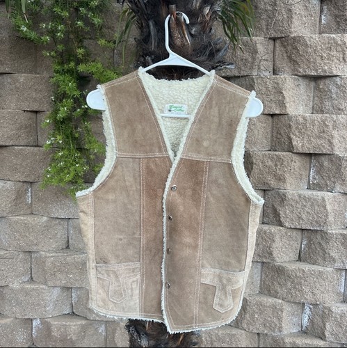 Genuine leather vest - leather,