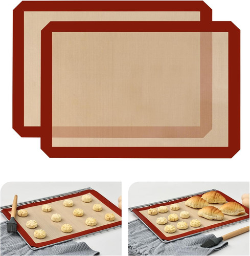 Pack silicone baking mat - 2-pack,