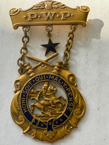 Masonic related medal - related, p.w.p