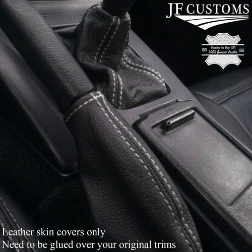 White stitch leather gear - gear, &